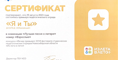 Достижения